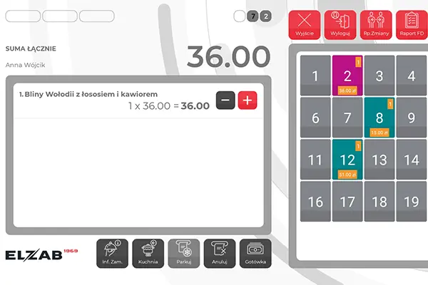 Kasa fiskalna Elzab T10 Online - Obsłuży nawet do 500 000 pozycji towarowych